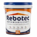 Aditivo Impermeabilizante Hidrofugante Rebotec Nanotécnico 20kg Cinza