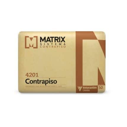 Argamassa Contrapiso Interno e Externo 50kg Cinza Votoran