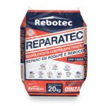 Argamassa Massa de Reparo Interno e Externo 20kg Cinza Rebotec