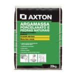 Argamassa Porcelanato Interno e Externo 20kg Branco Axton