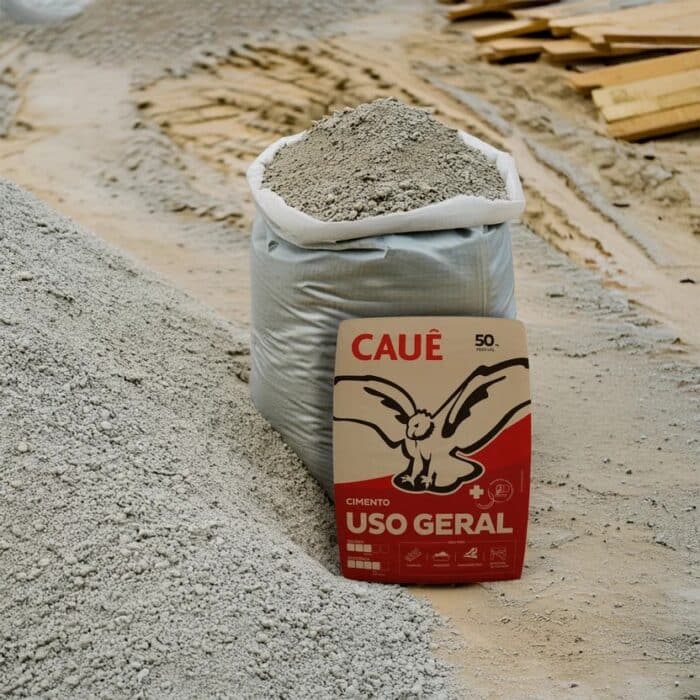 Cimento Cauê CPIIF32 Uso Geral 50kg Cauê - Imagem 2