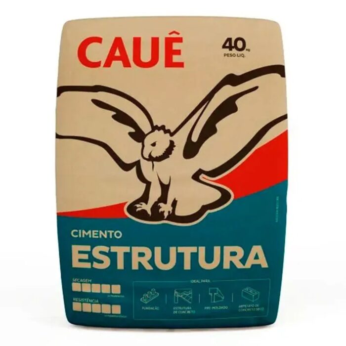 Cimento Cauê Estrutura CP-II F40 Saco 40Kg - Imagem 1