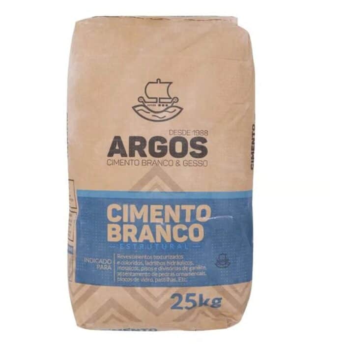 Cimento Estrutural Branco 25Kg Argos - Imagem 1