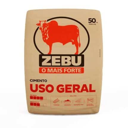 Cimento Zebu Uso Geral Cp Ii F-32 50kg AL