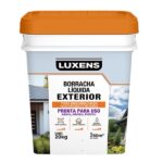 Tinta Emborrachada Fosco Standard Externo Crômio 20Kg Luxens