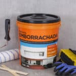 Tinta Impermeabilizante Emborrachada Branca Fosca 18L Hydronorth - Imagem 3